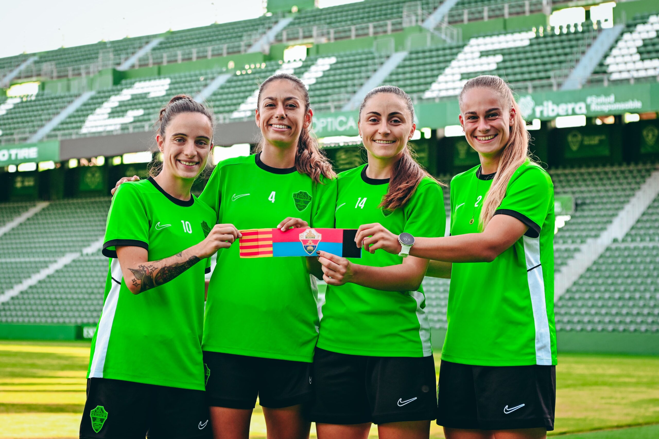 Las capitanas del Elche CF Femenino para la temporada 2025/26 ...